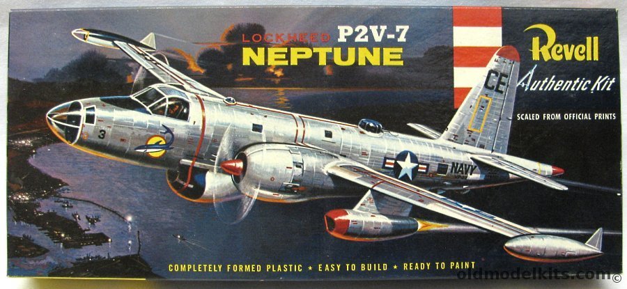 Revell 1/104 P2V-7 Neptune - (P2V7) 'S' Kit, H239-98 plastic model kit